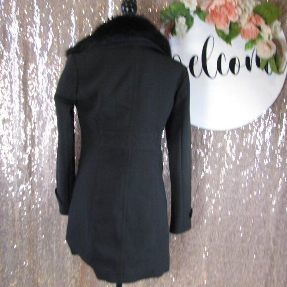 WHBM black coat XS - Picture 6 of 12